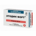 Этодин Форт, табл. п/о пленочной 400 мг №7